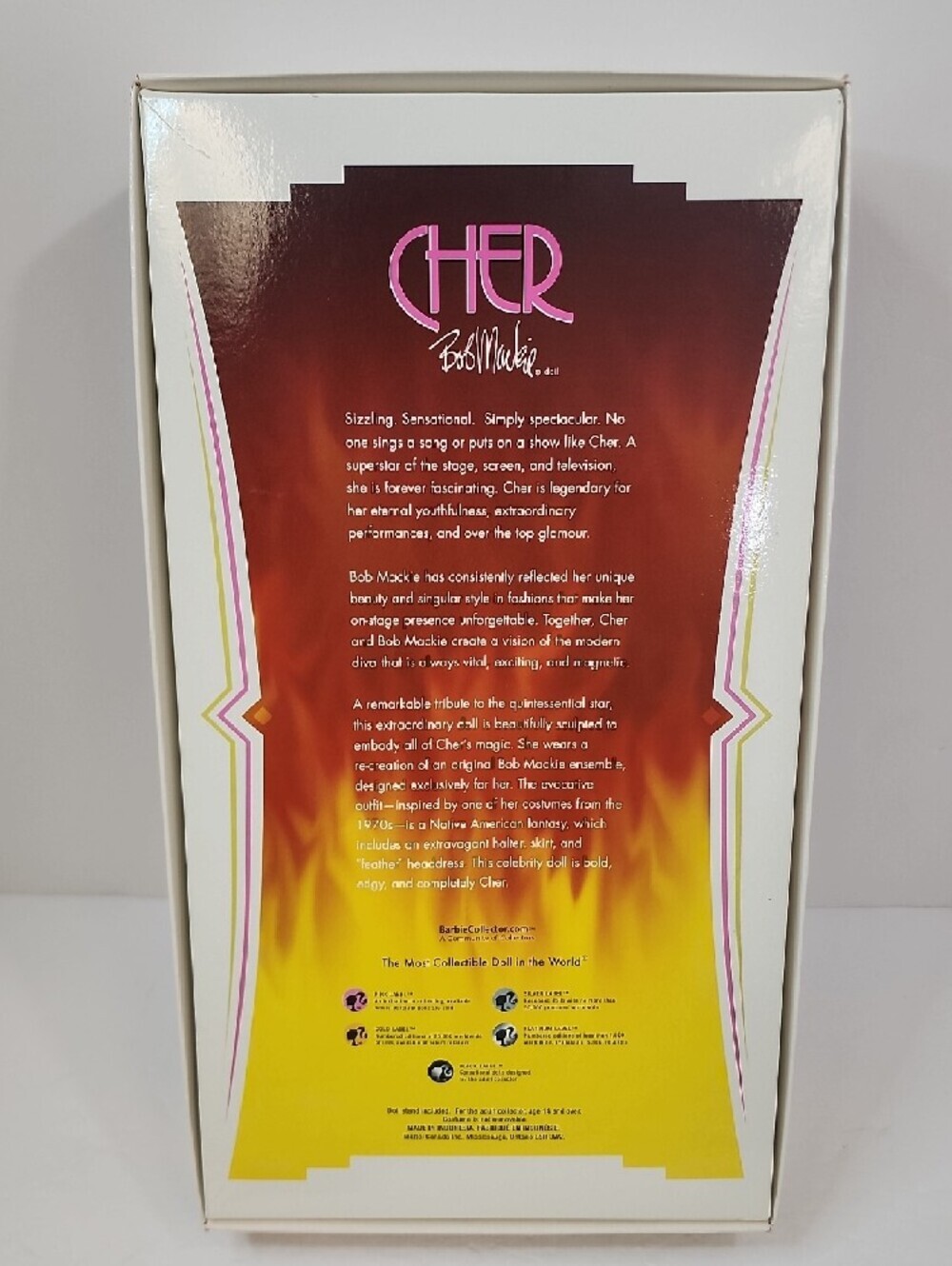 Barbie Cher Bob Mackie Black Label Collector Doll Mattel 2007 NRFB - Picture 4 of 15